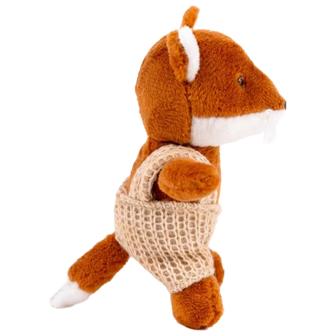 egmont toys knuffelvos max - 9 cm | ET130631 | 4