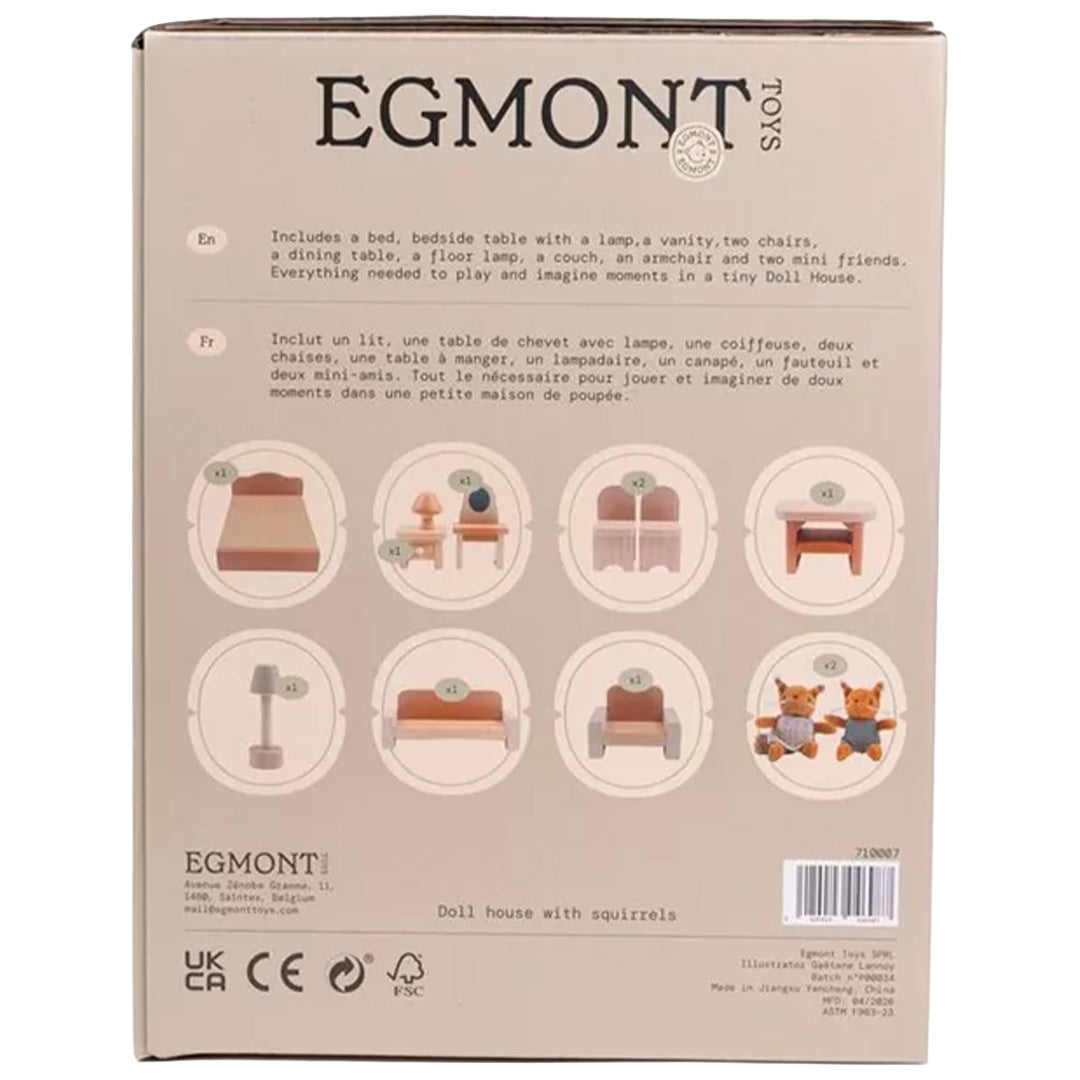 egmont toys poppenhuis met eekhoorns | ET710007 | 4