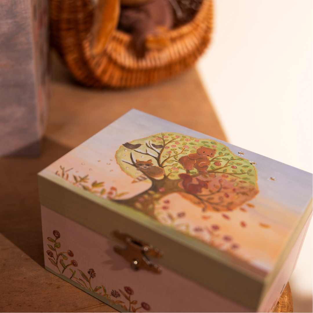 egmont toys sieraden doosje met muziek - 4 seizoen | ET570538 | 5