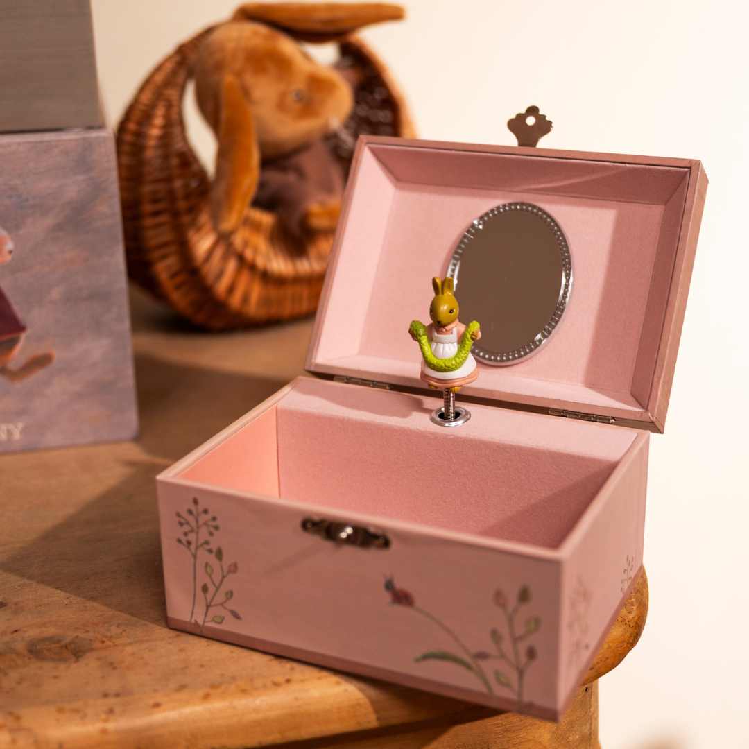 egmont toys sieradendoosje met muziek - konijn en lieveheersbeestje | ET570537 | 2