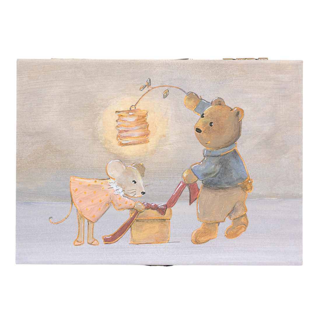 egmont toys sieradendoosje met muziek - vrienden | ET570536 | 4