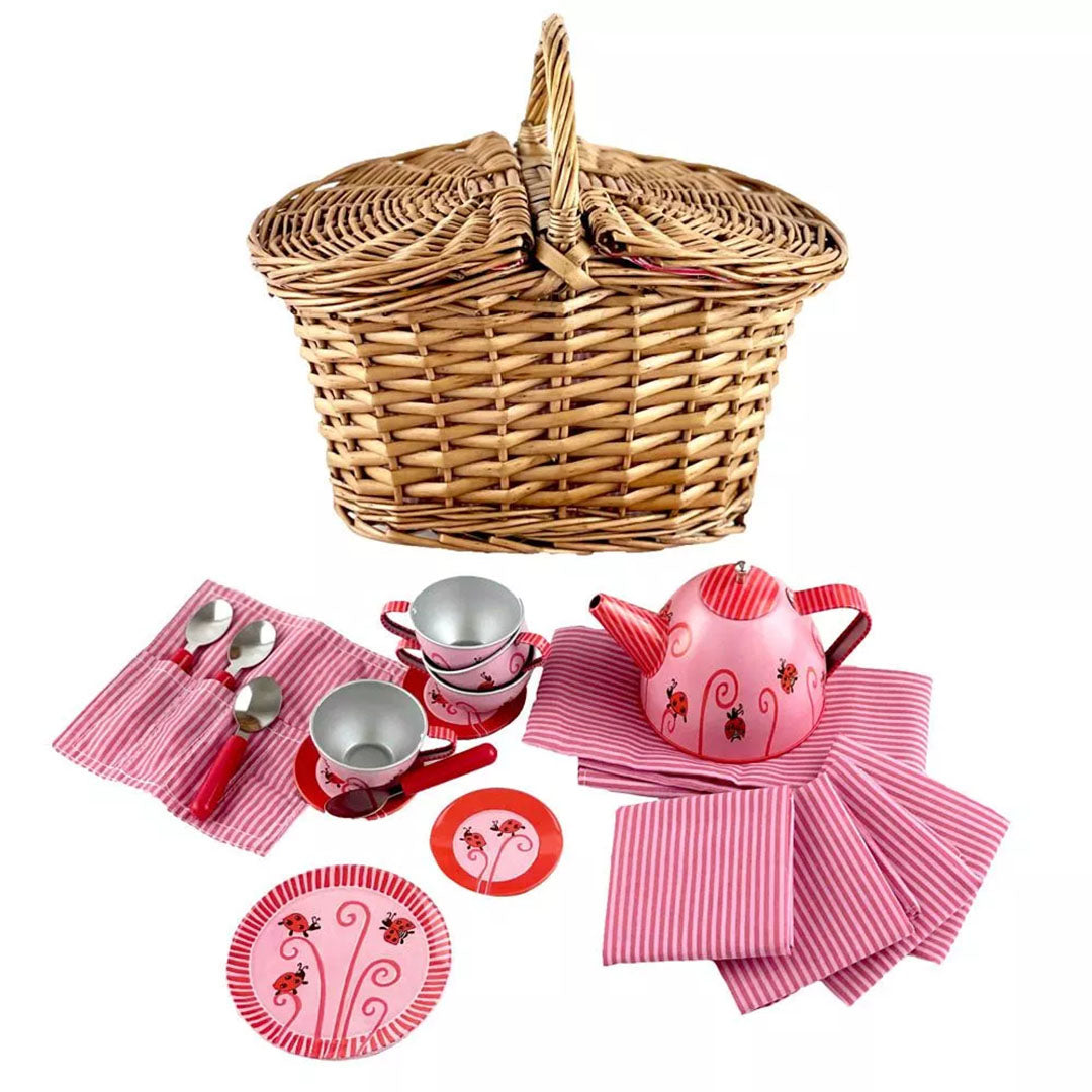 egmont toys theeservies in picknickmand lieveheersbeestje | ET540019 | 