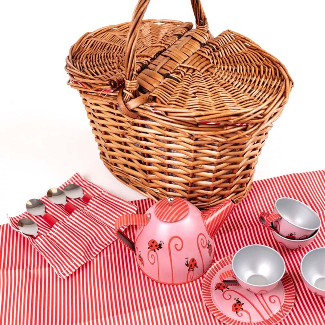 egmont toys theeservies in picknickmand lieveheersbeestje | ET540019 | 3