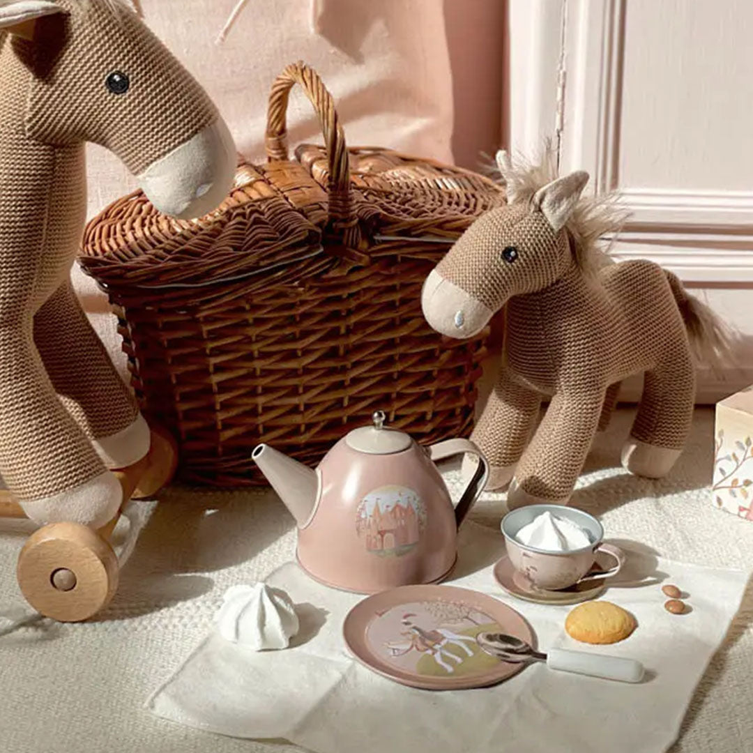 egmont toys theeservies in rieten mand - prinses | ET540059 | 2