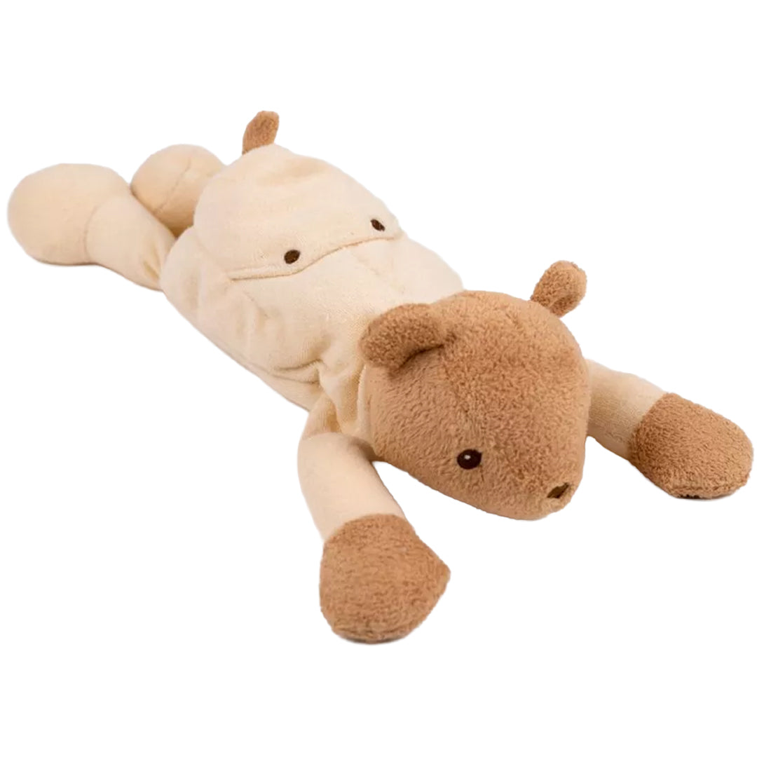 egmont toys verzwaarde beer in pyjama - 33 cm | ET130643 | 