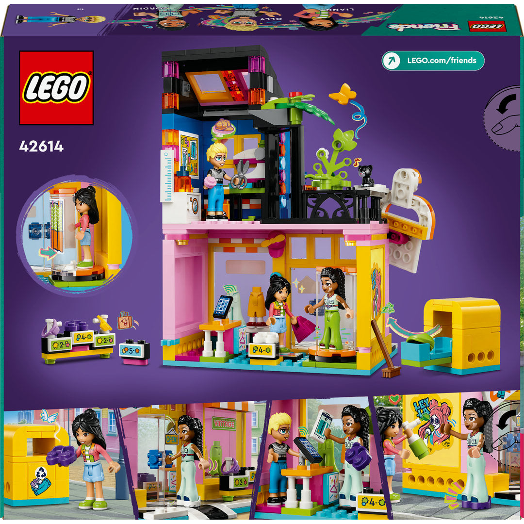 LEGO vintage kledingwinkel winkel