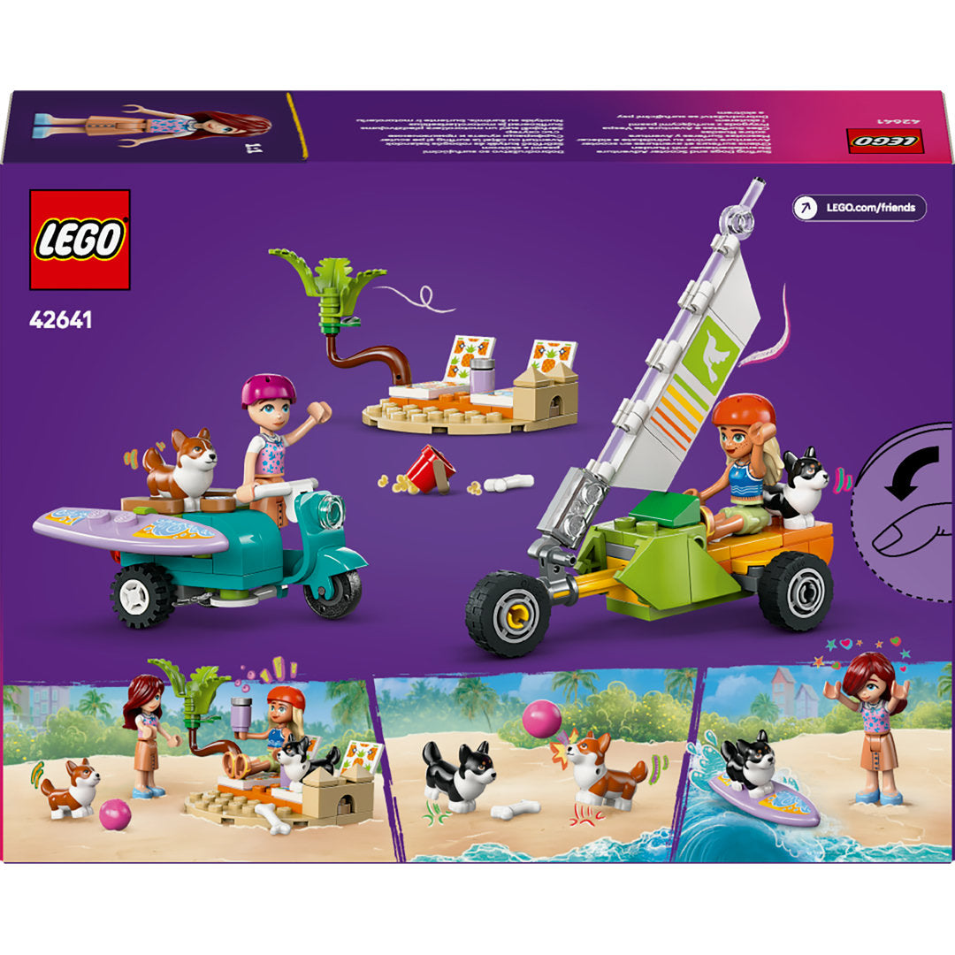 LEGO friends surf- en scooterplezier met de honden