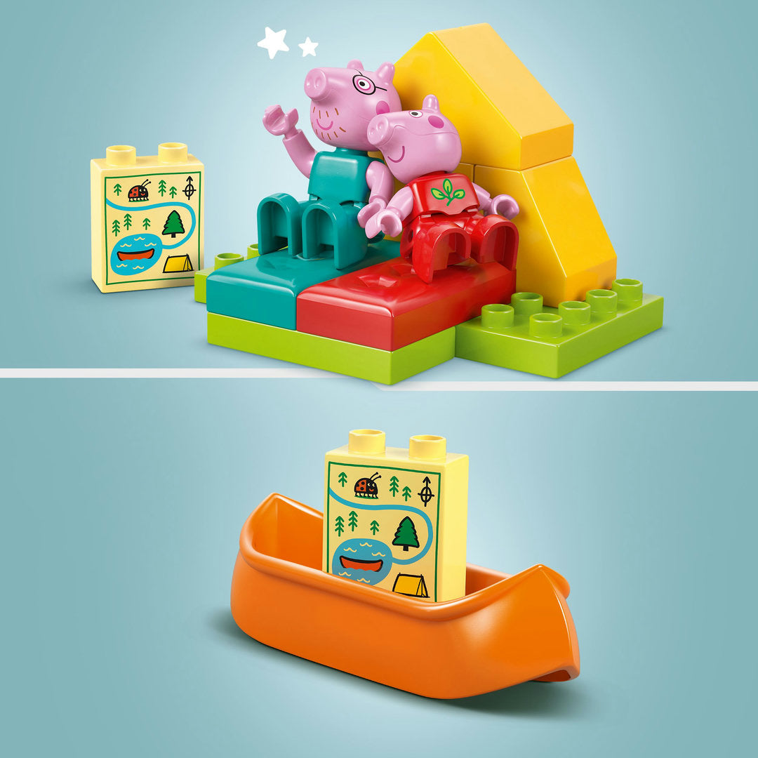 LEGO DUPLO peppa big kampeertrip bouwbare speelset