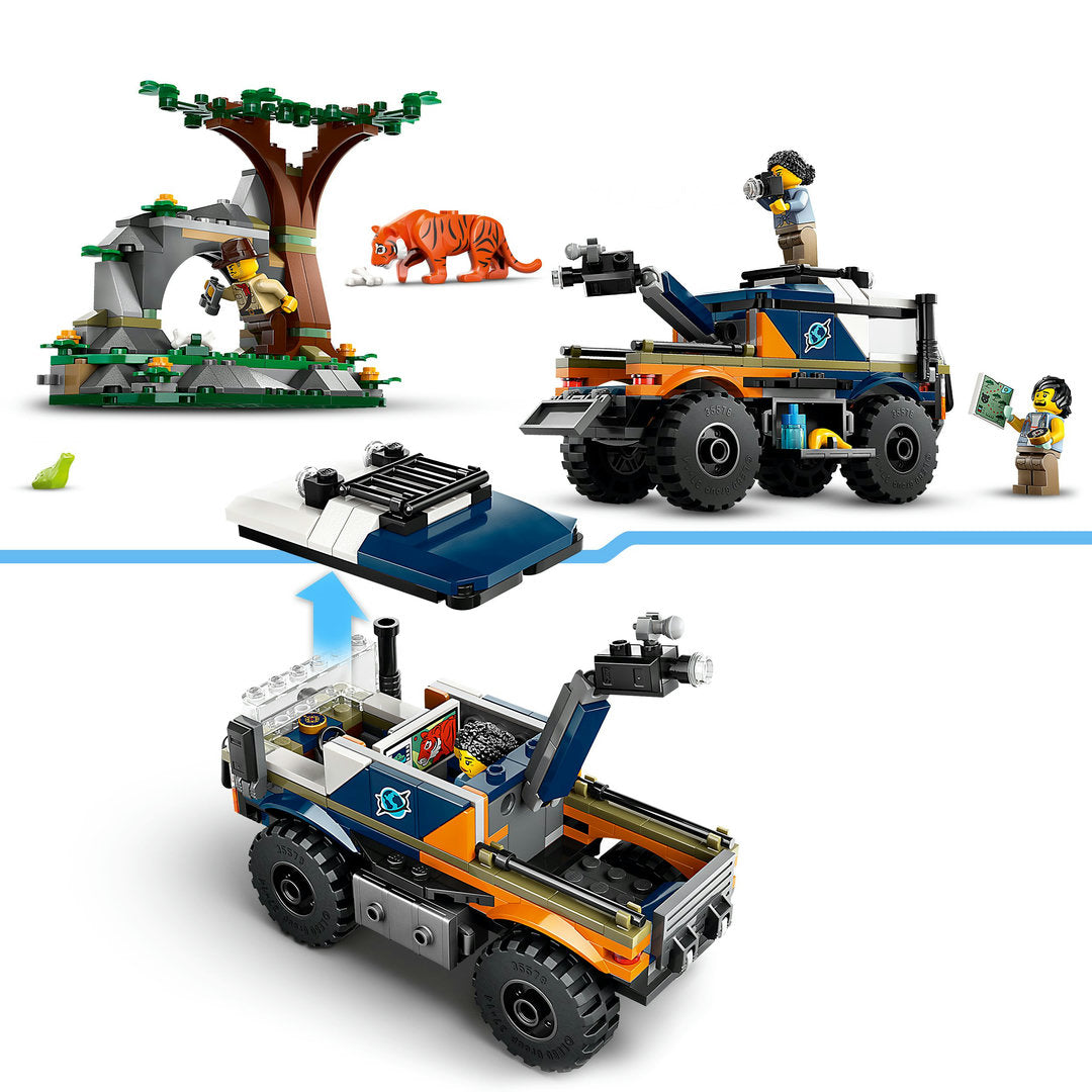 LEGO city jungleonderzoekers offroad truck