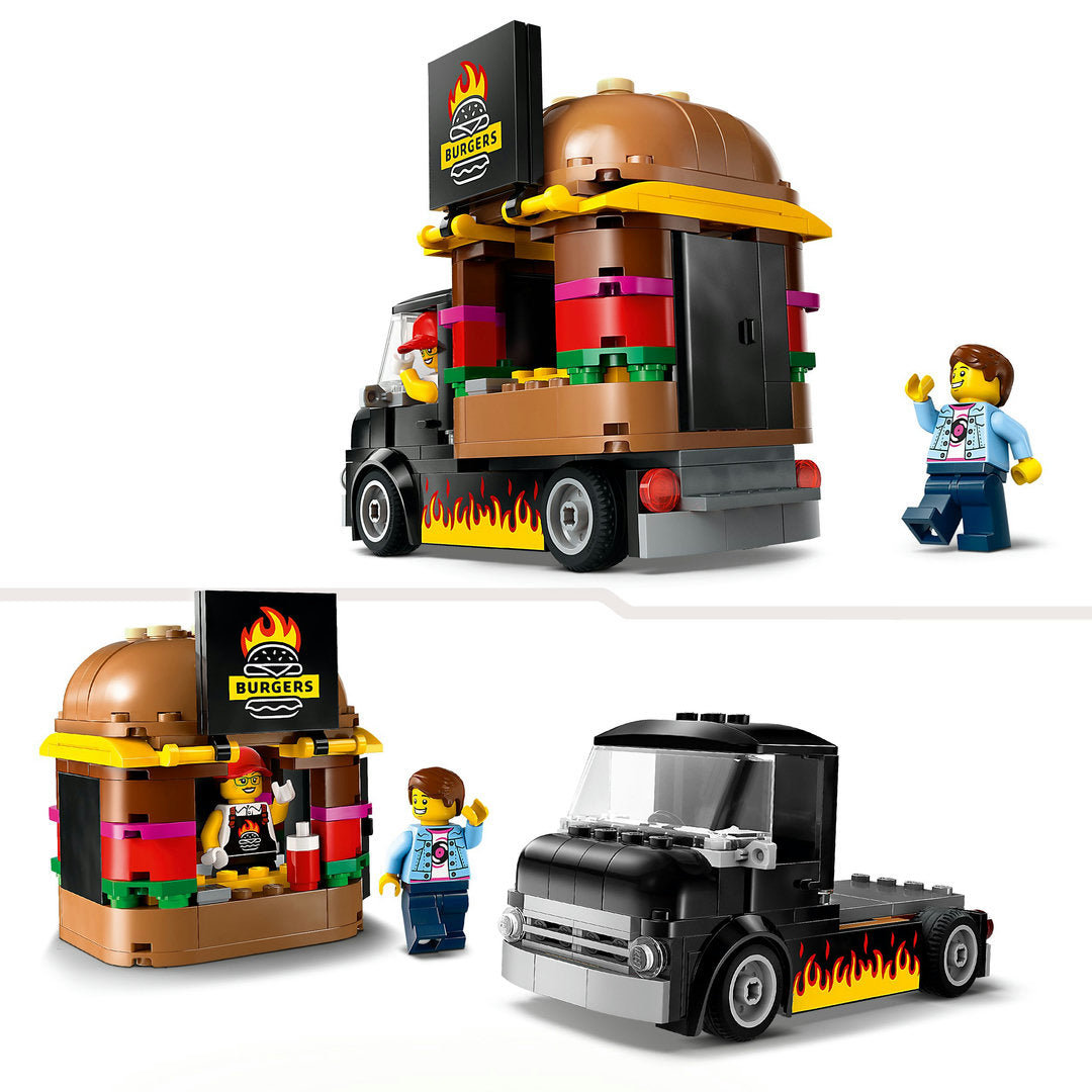 LEGO city hamburgertruck bouwset