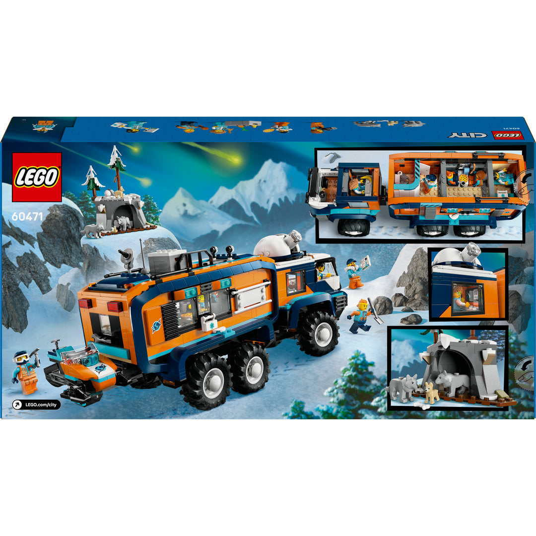 LEGO city laboratoriumtruck op de noordpool bouwset