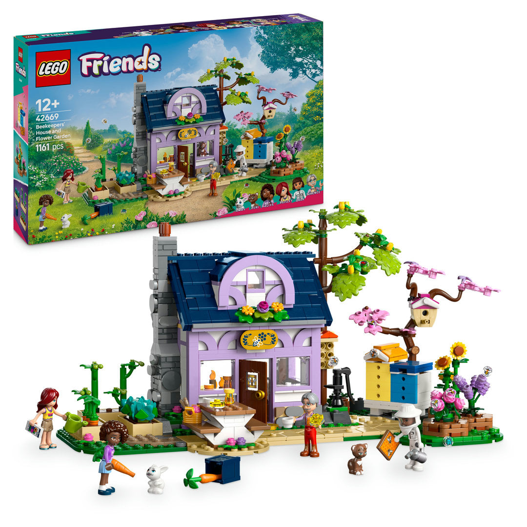 LEGO friends imkershuis en bloementuin bouwset