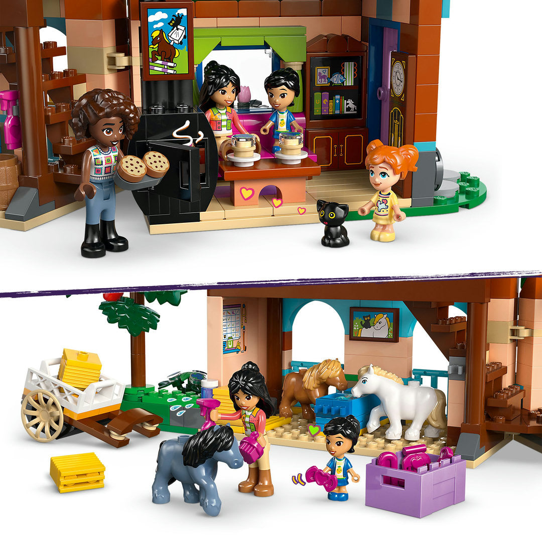 LEGO friends ponyboerderij en stal bouwset