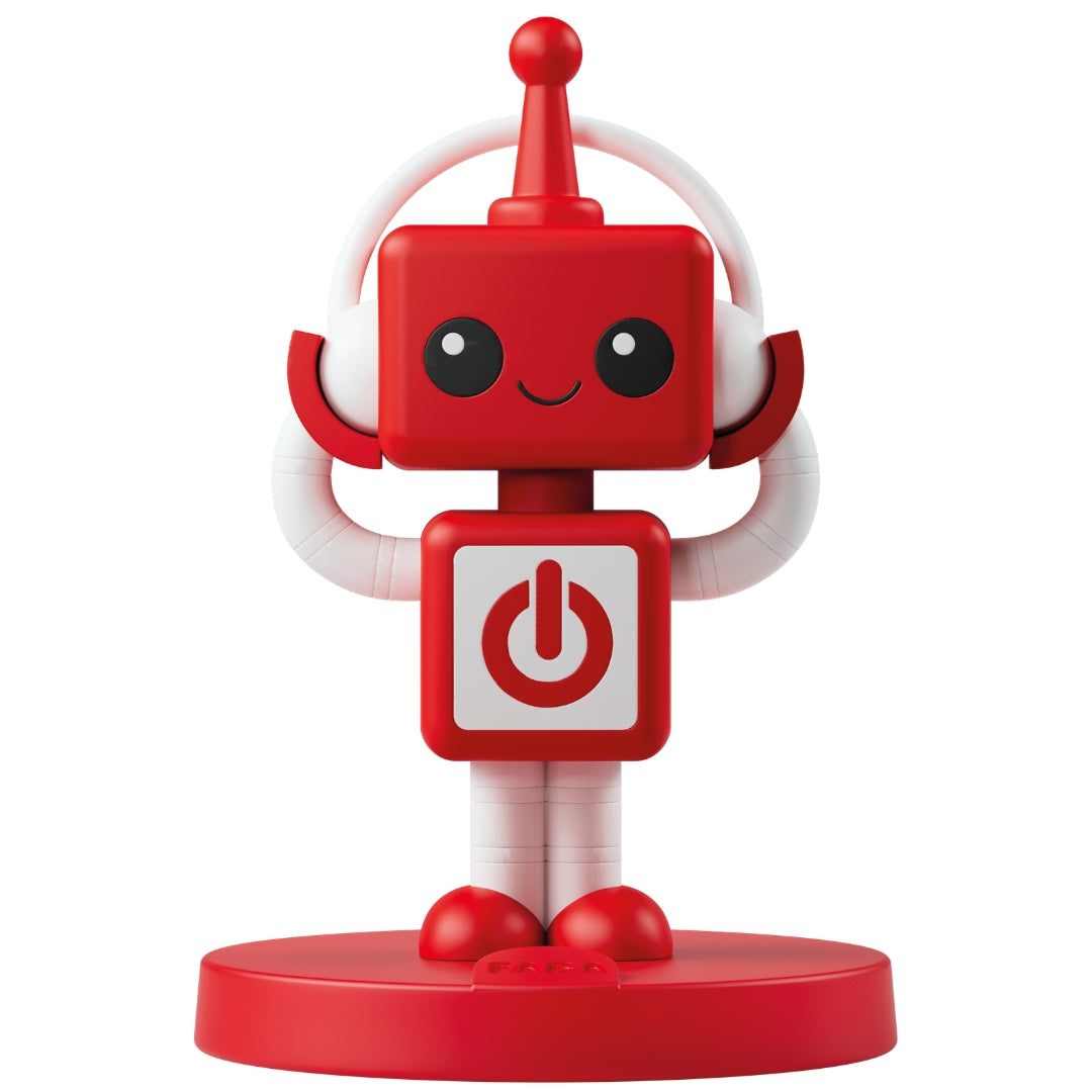 faba luisterfiguur - faba me - rood