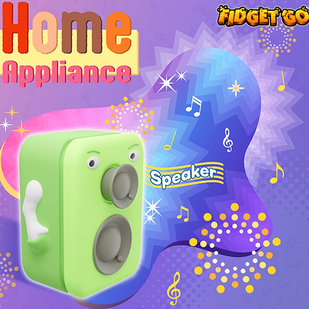 fidget go friemelspeelgoed speaker | 24.FGHA004 | 3