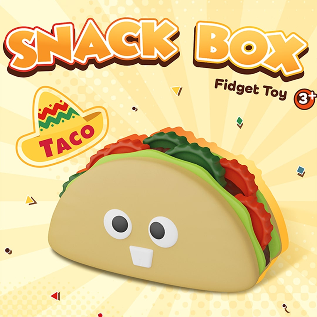 fidget go friemelspeelgoed taco | 24.FGSB009 | 3