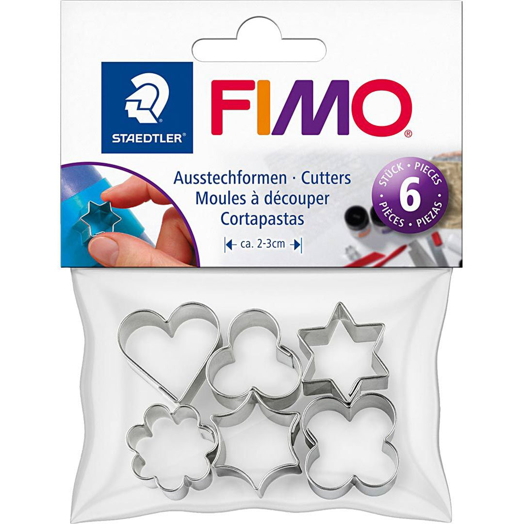 fimo uitsteekvormen - 6st | FIM78319 | 1