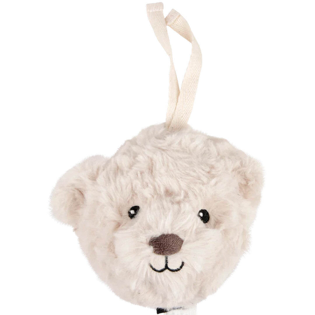 flow amsterdam knuffelhanger met hartslag - beer - beige | 2105027 | 0
