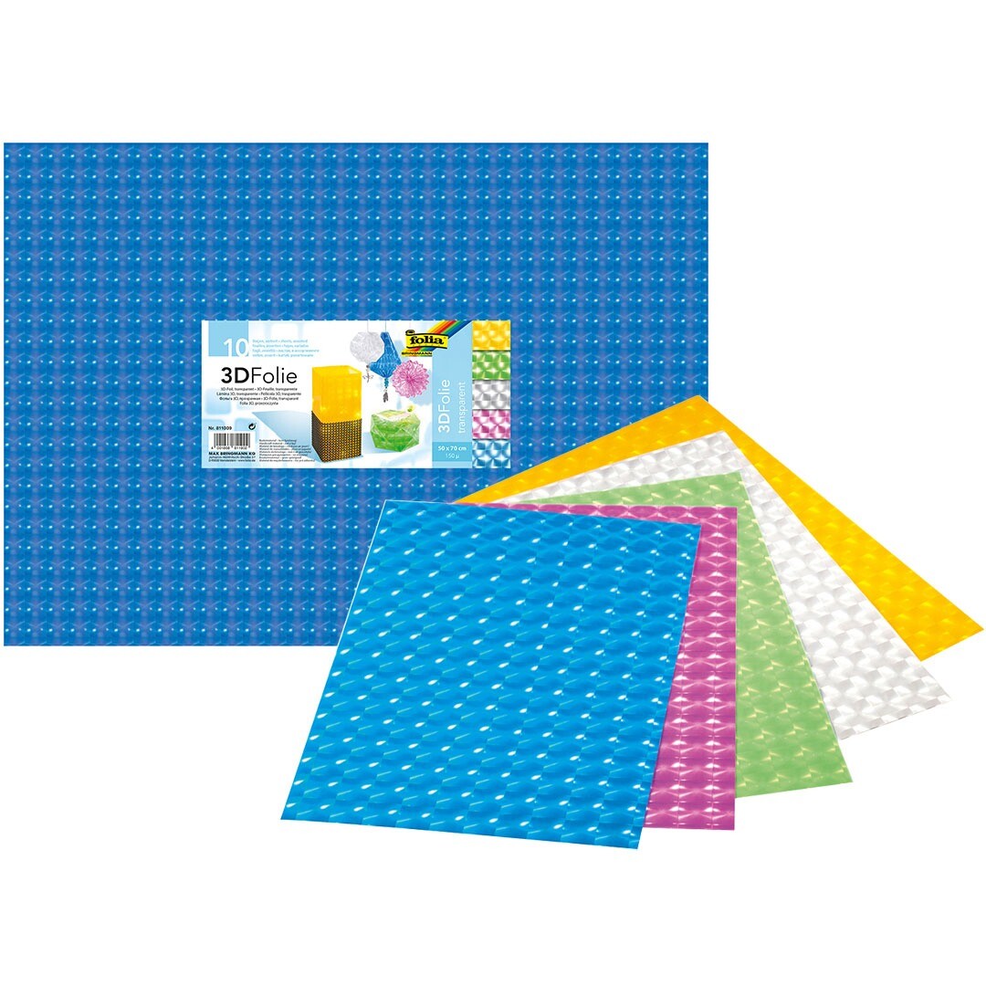 folia 3D folie - 10st | 811009 | 0