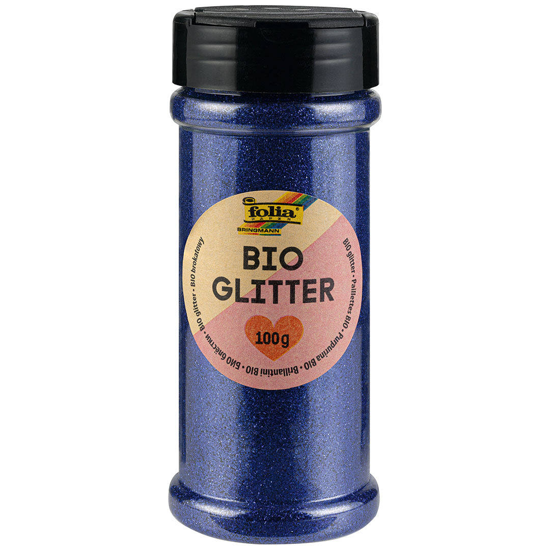 folia glitter - blauw | 578136 | 0