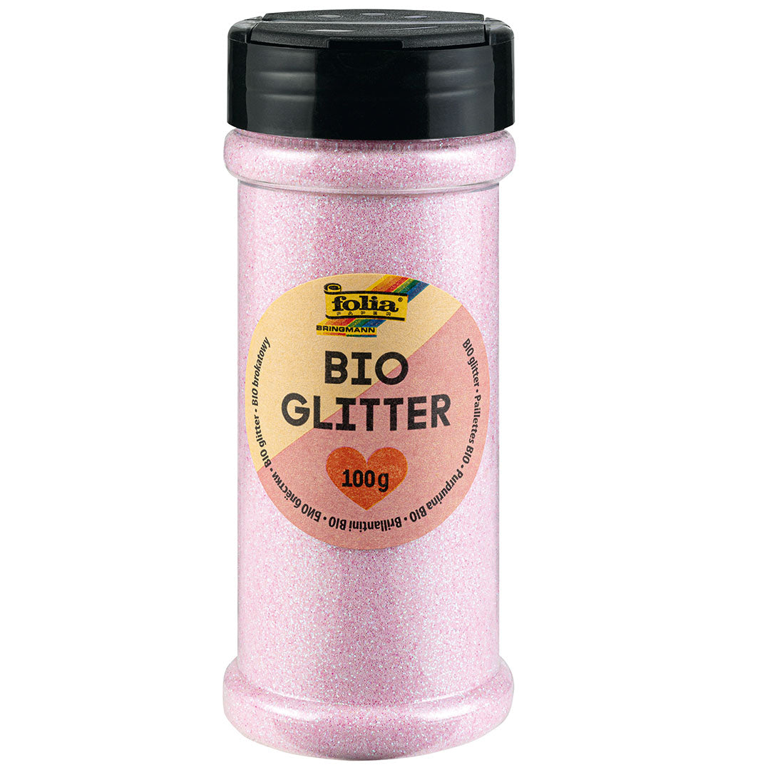 folia glitter - iriserend lichtroze | 578126 | 0