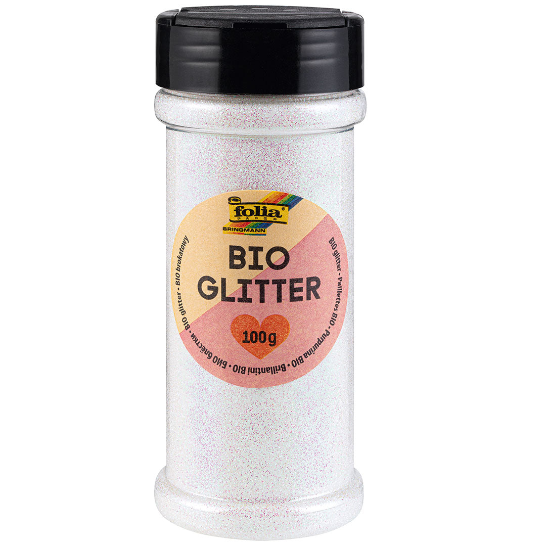 folia glitter - iriserend wit | 578100 | 0