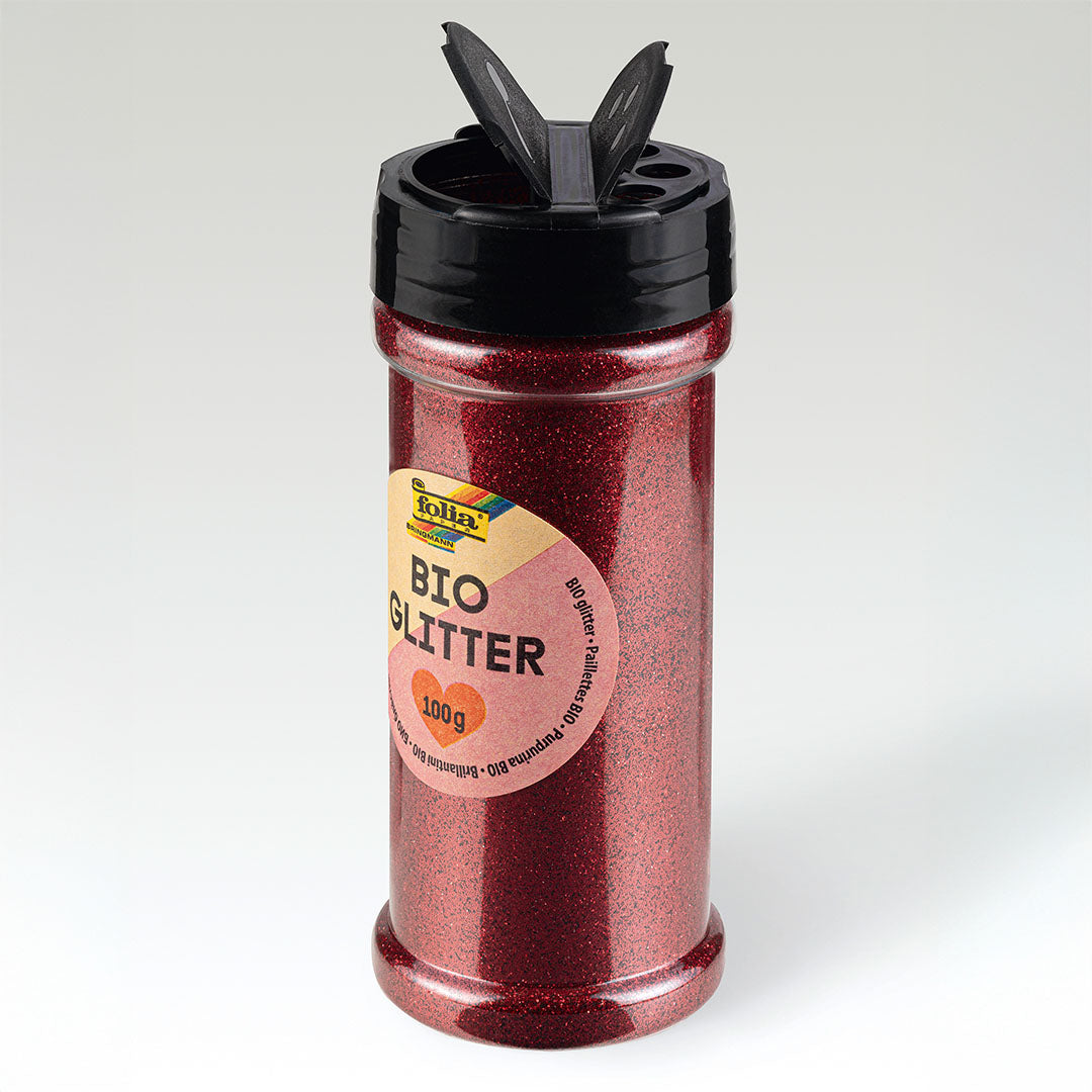 folia glitter - rood | 578120 | 1