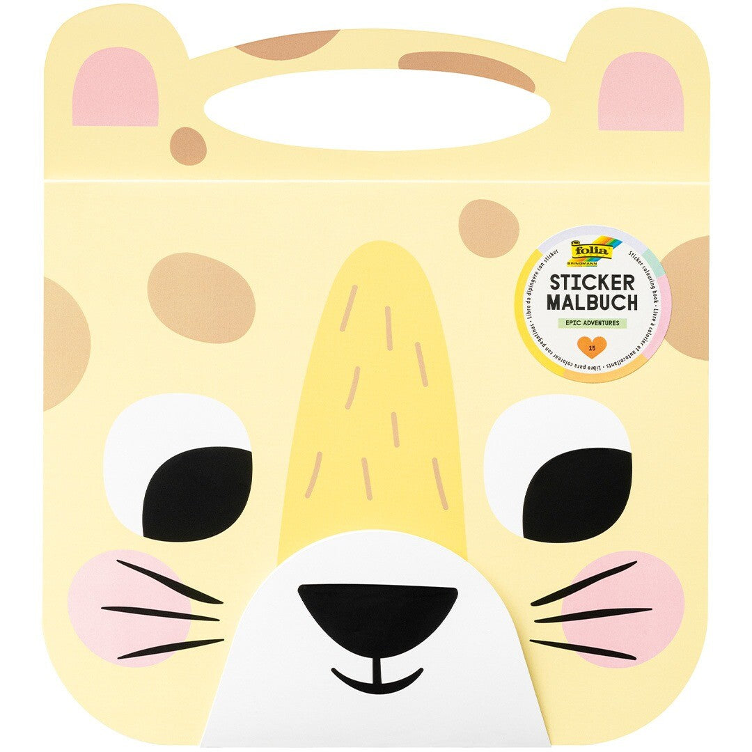 folia kleur- en stickerboek epic adventures | 82303 | 0