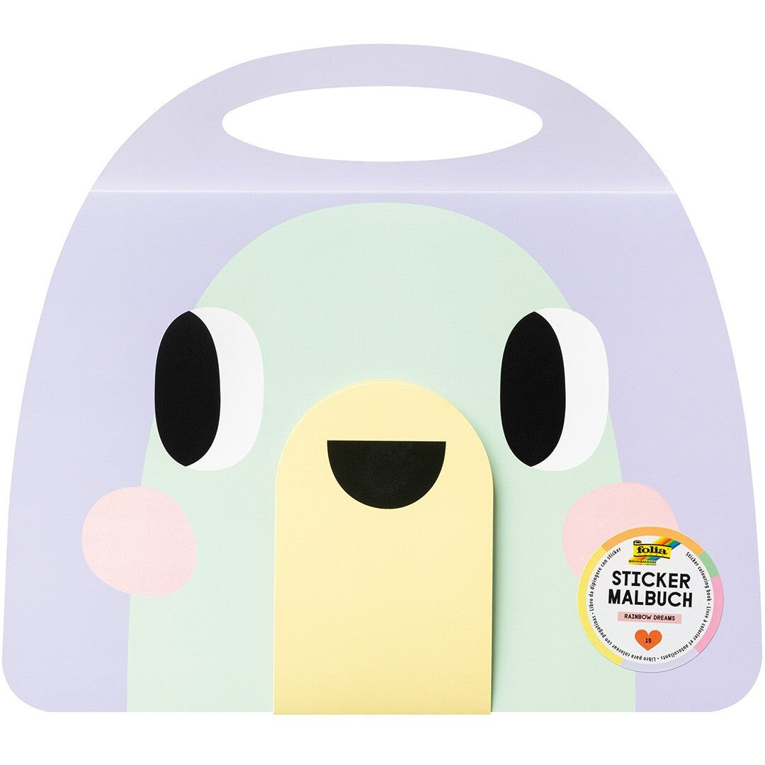 folia kleur- en stickerboek rainbow dreams | 82304 | 0