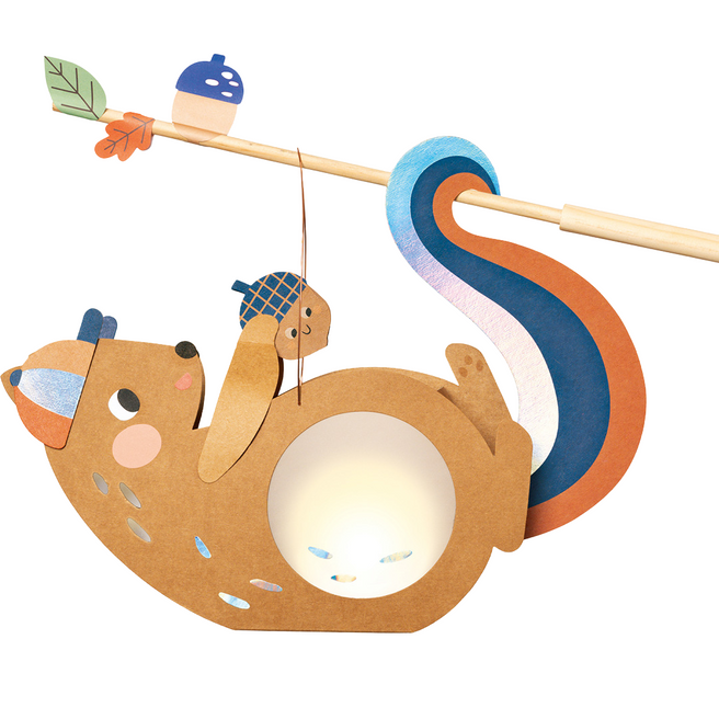 folia knutselset lantaarn eekhoorn | 95302 | 0