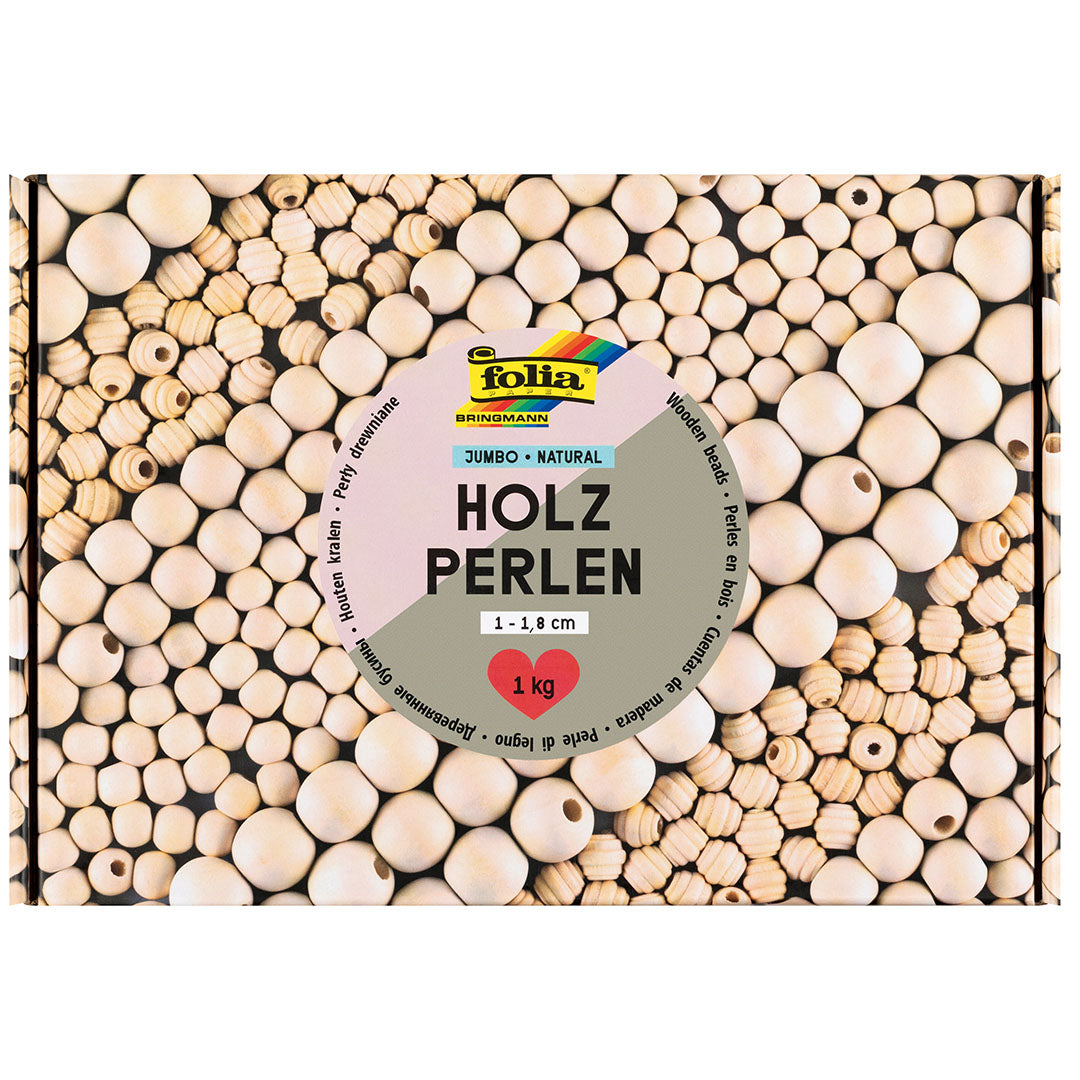 folia kralen - naturel - 1 kg | 22991 | 0