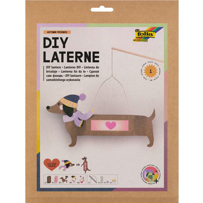folia knutselset lantaarn autumn friends | 94303 | 1
