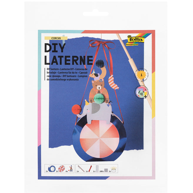 folia knutselset lantaarn circus | 94403 | 1 