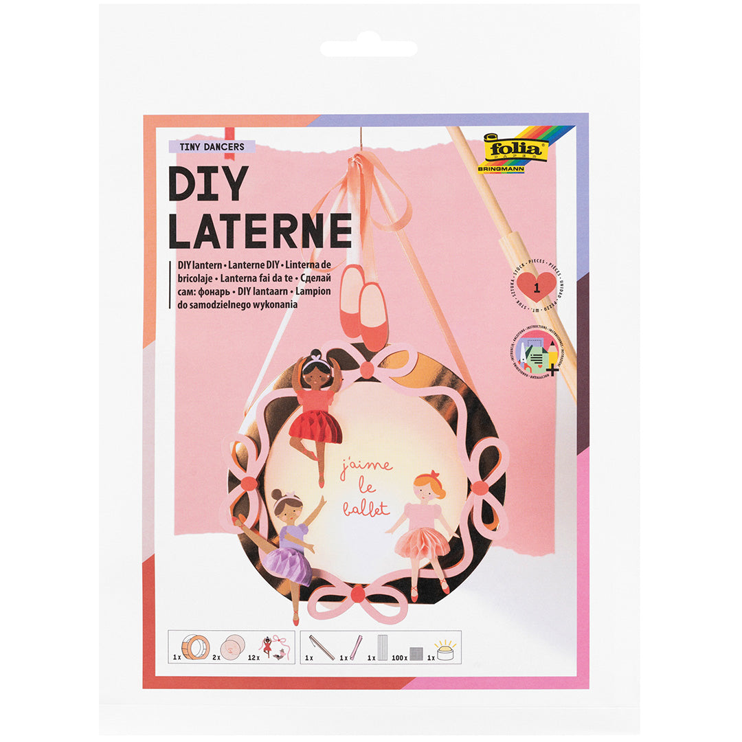 folia knutselset lantaarn tiny dancers | 94401 | 1
