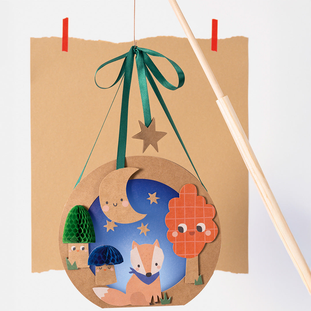 folia knutselset lantaarn woodland | 94402 | 2