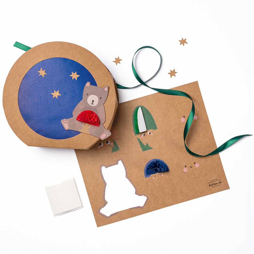 folia knutselset lantaarn woodland | 94402 | 3