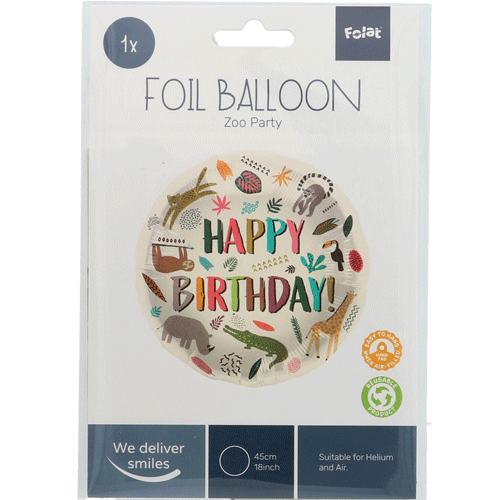 folieballon zoo party | 68386 | 1