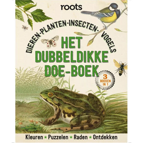 fontaine uitgevers het dubbeldikke doe-boek - dieren planten insecten vogels | 1344166 | 0