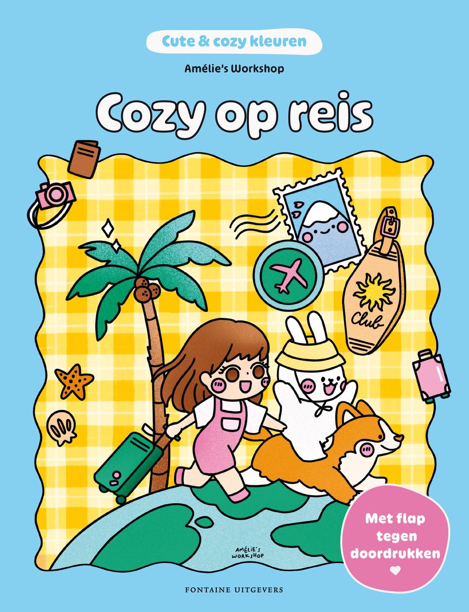 fontaine uitgevers cute & cozy kleuren - cozy op reis | 1344441 | 1