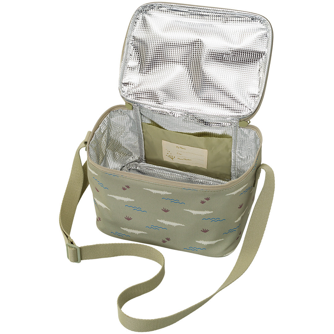 fresk koeltas lunch krokodil - 17 cm | FB910-30 | 1