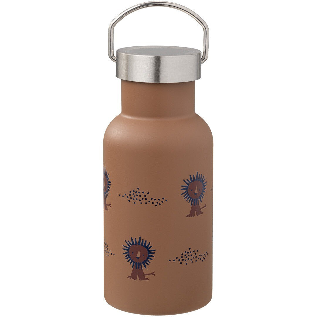 fresk rvs thermosfles met extra dop - leeuw - 350ml | FD300-20 | 2