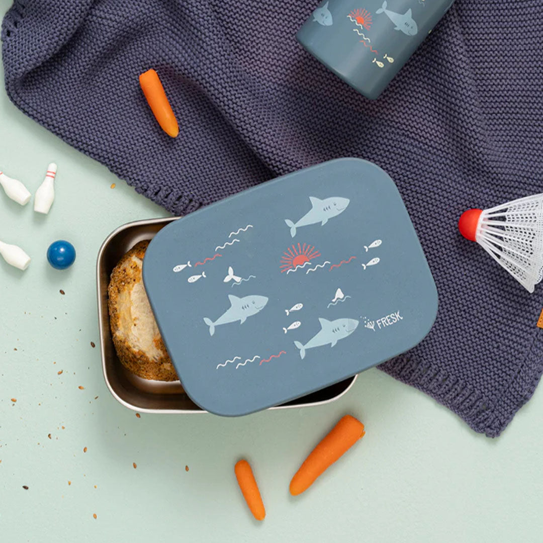 fresk rvs broodtrommel shark | FD600-88 | 2