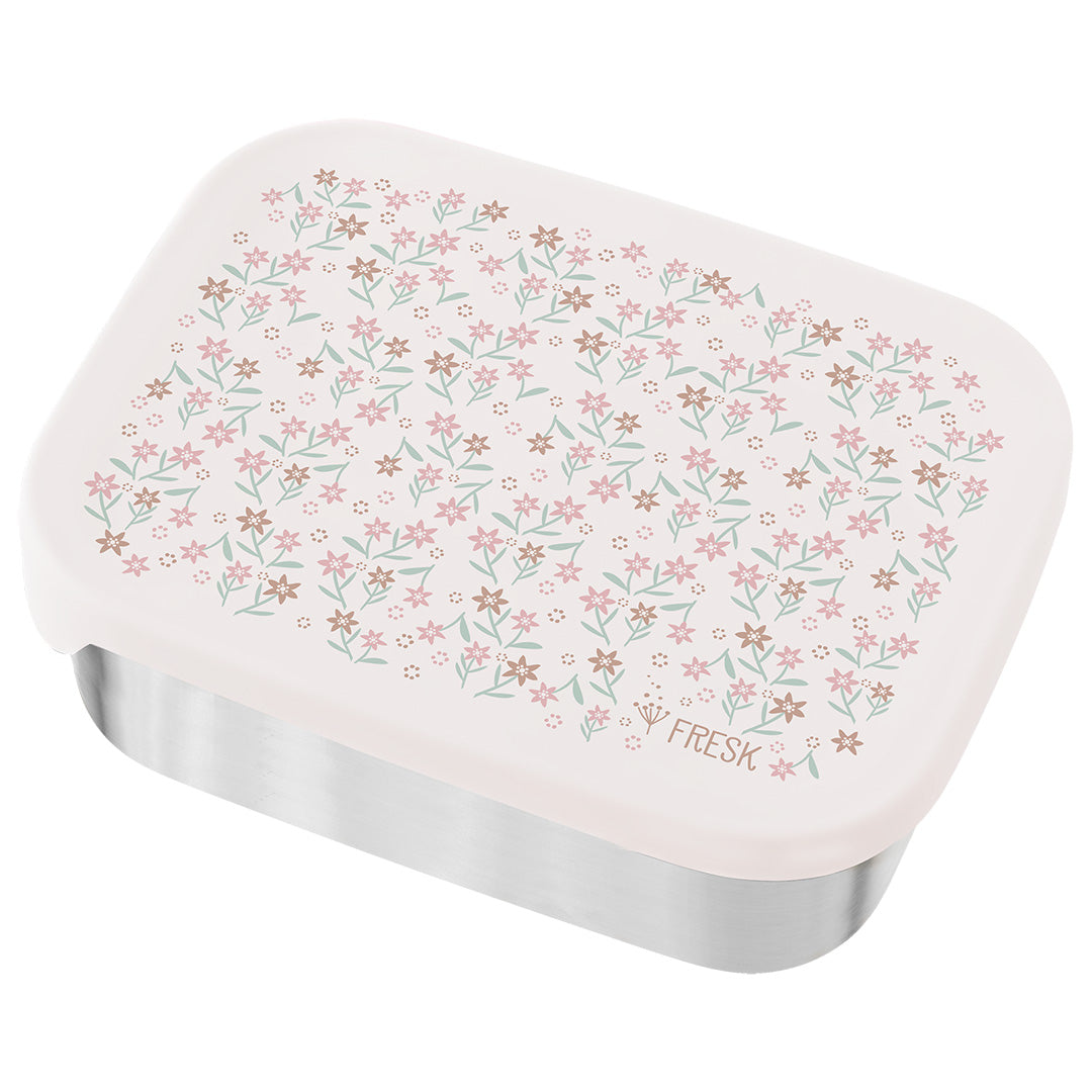 fresk rvs broodtrommel garden flowers | FD600-75 | 0