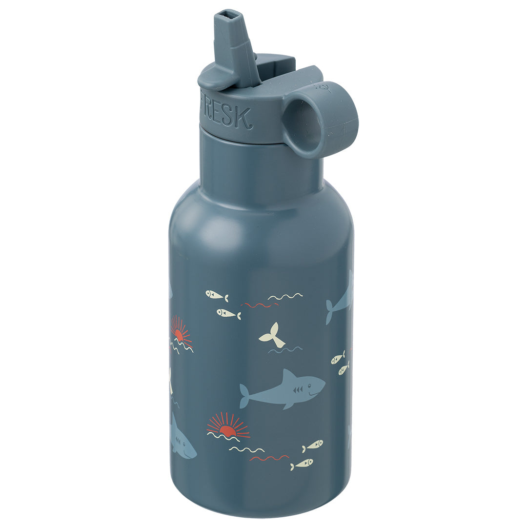 fresk rvs thermosfles met extra dop - shark - 350 ml | FD300-88 | 3