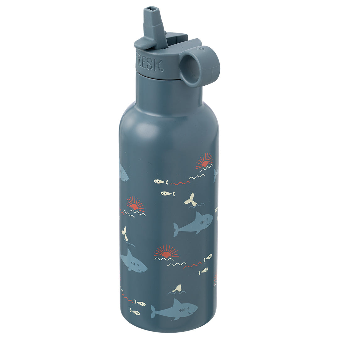 fresk rvs thermosfles met extra dop - shark - 500 ml | FD320-88 | 1
