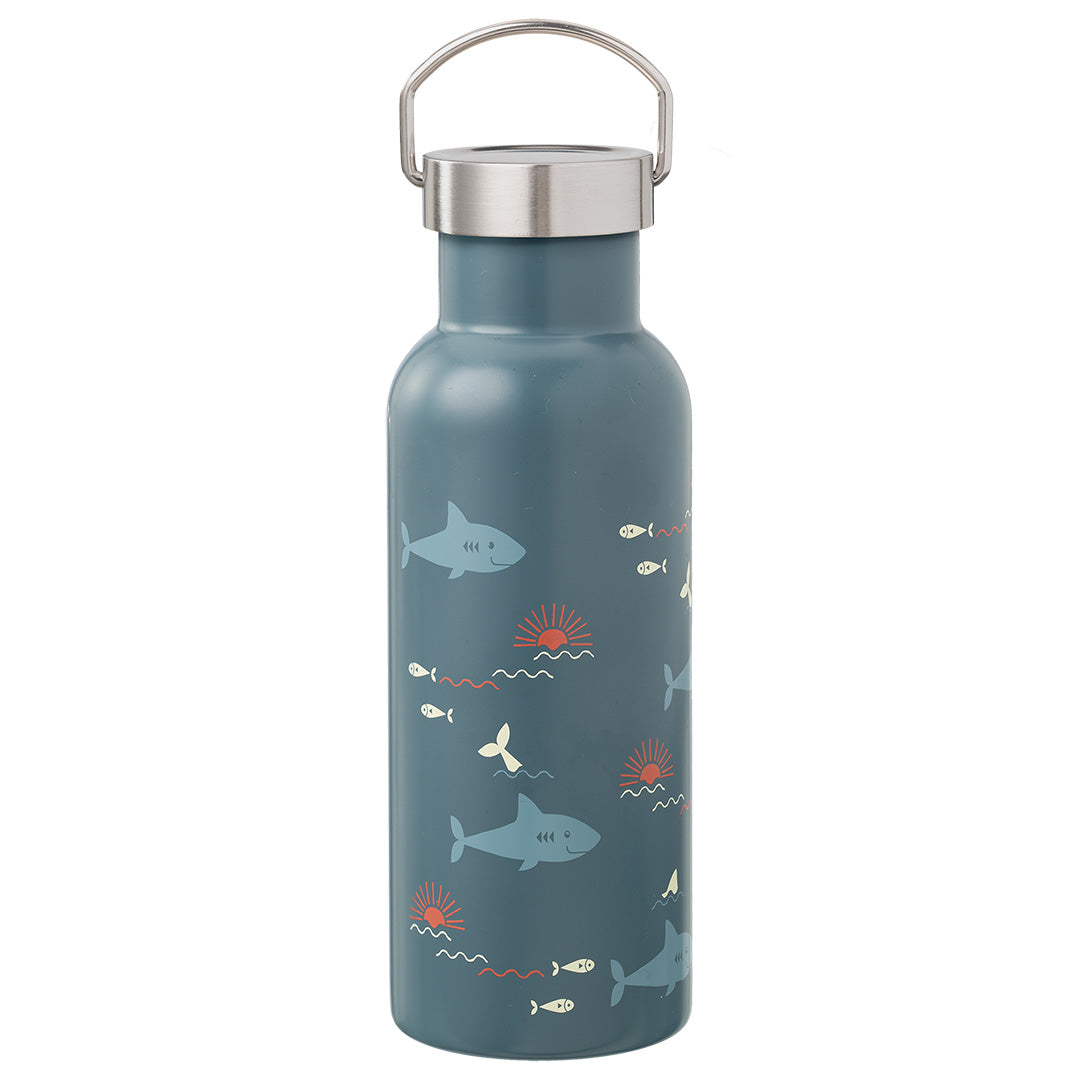 fresk rvs thermosfles met extra dop - shark - 500 ml | FD320-88 | 2