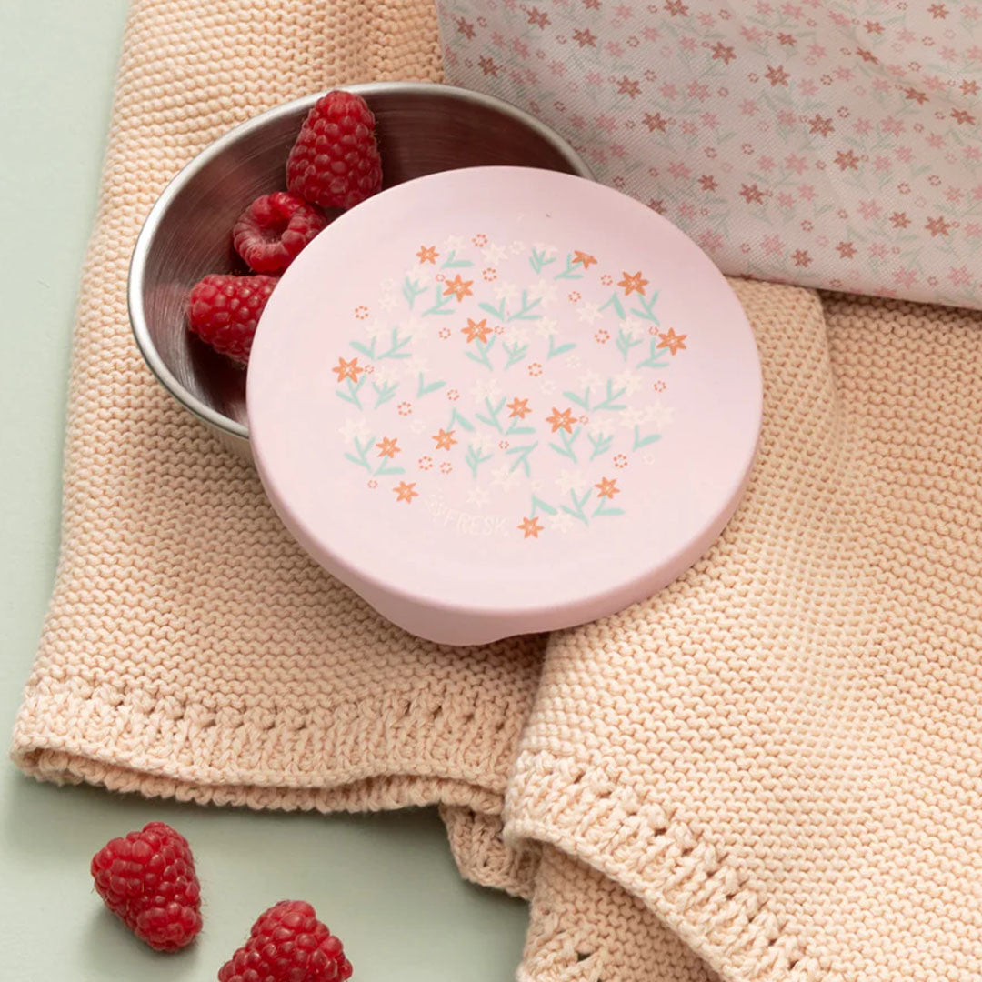 fresk rvs snackdoosje garden flowers - 2st | D660-75 | ls