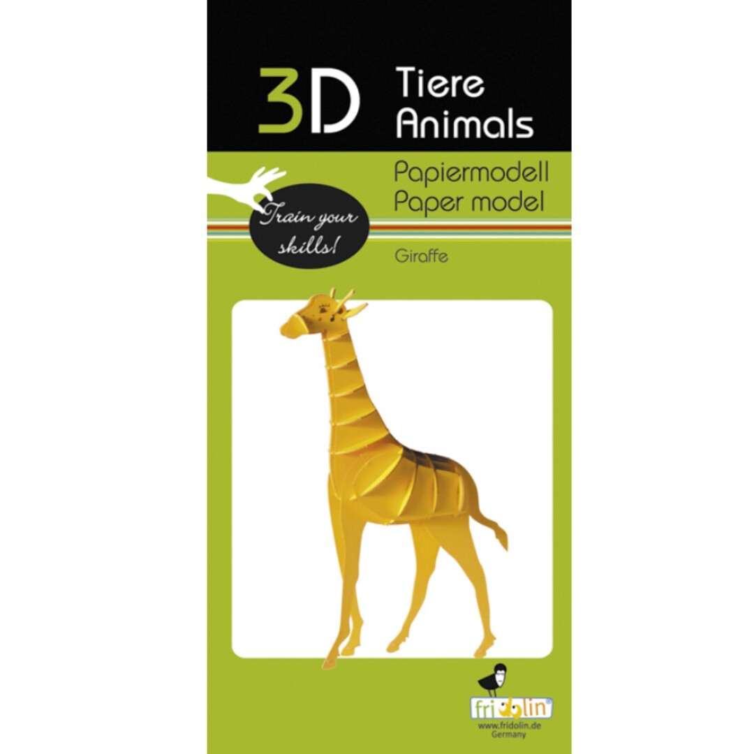 fridolin 3D bouwpakket giraffe | 7211619 | 1