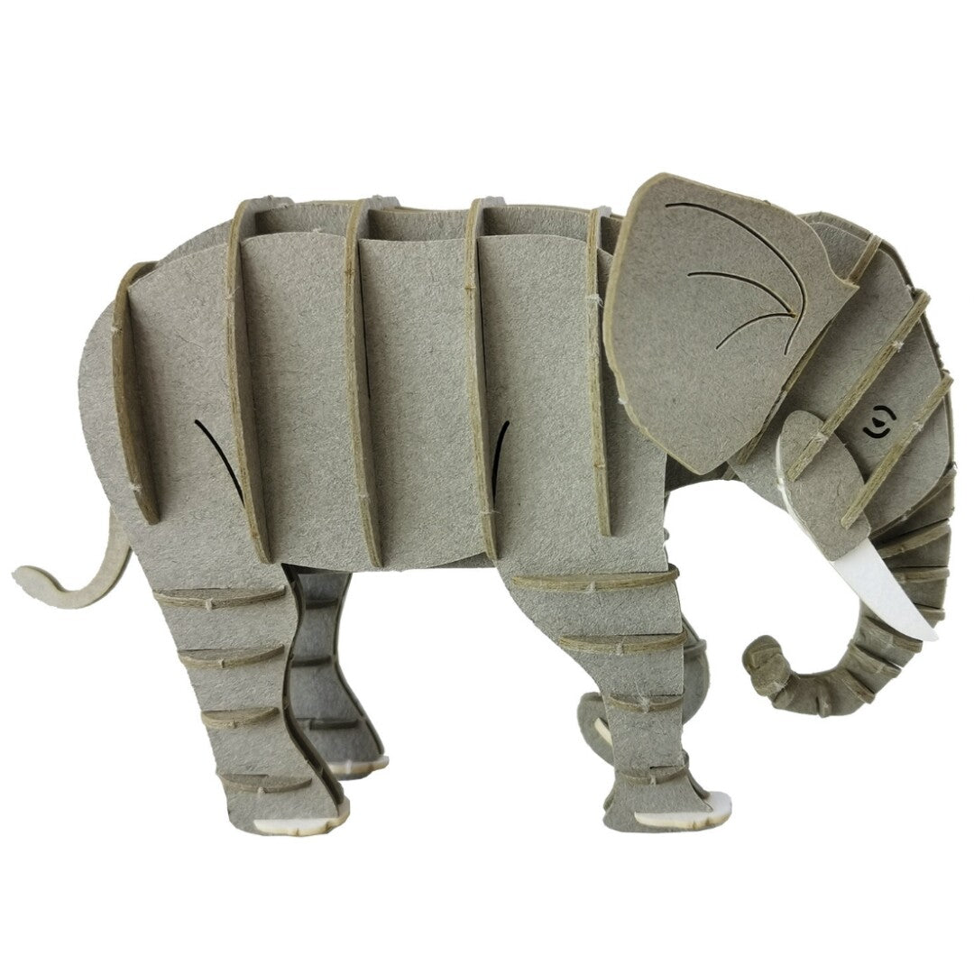 fridolin 3D bouwpakket grijze olifant | 7211726 | 0