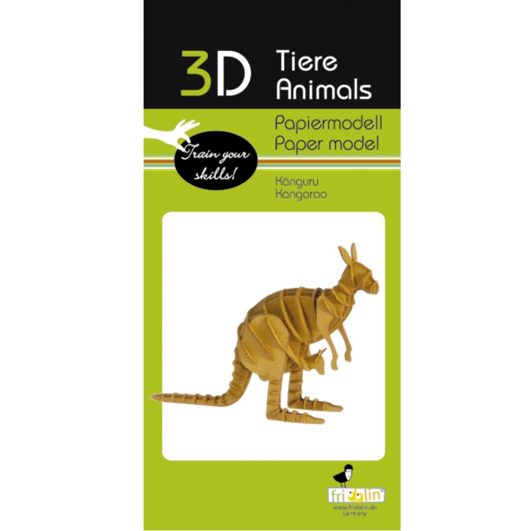 fridolin 3D bouwpakket kangoeroe | 7211623 | 1
